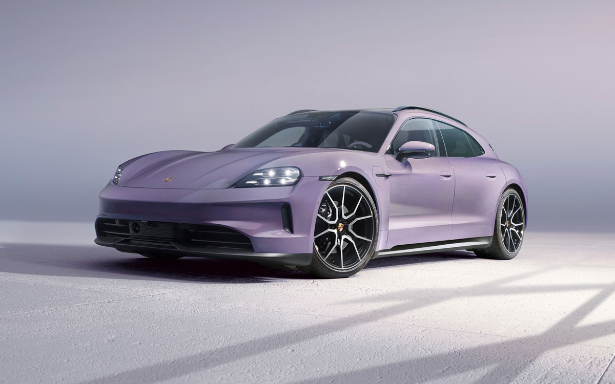 Porsche Taycan Sport Turismo – etuviistosta
