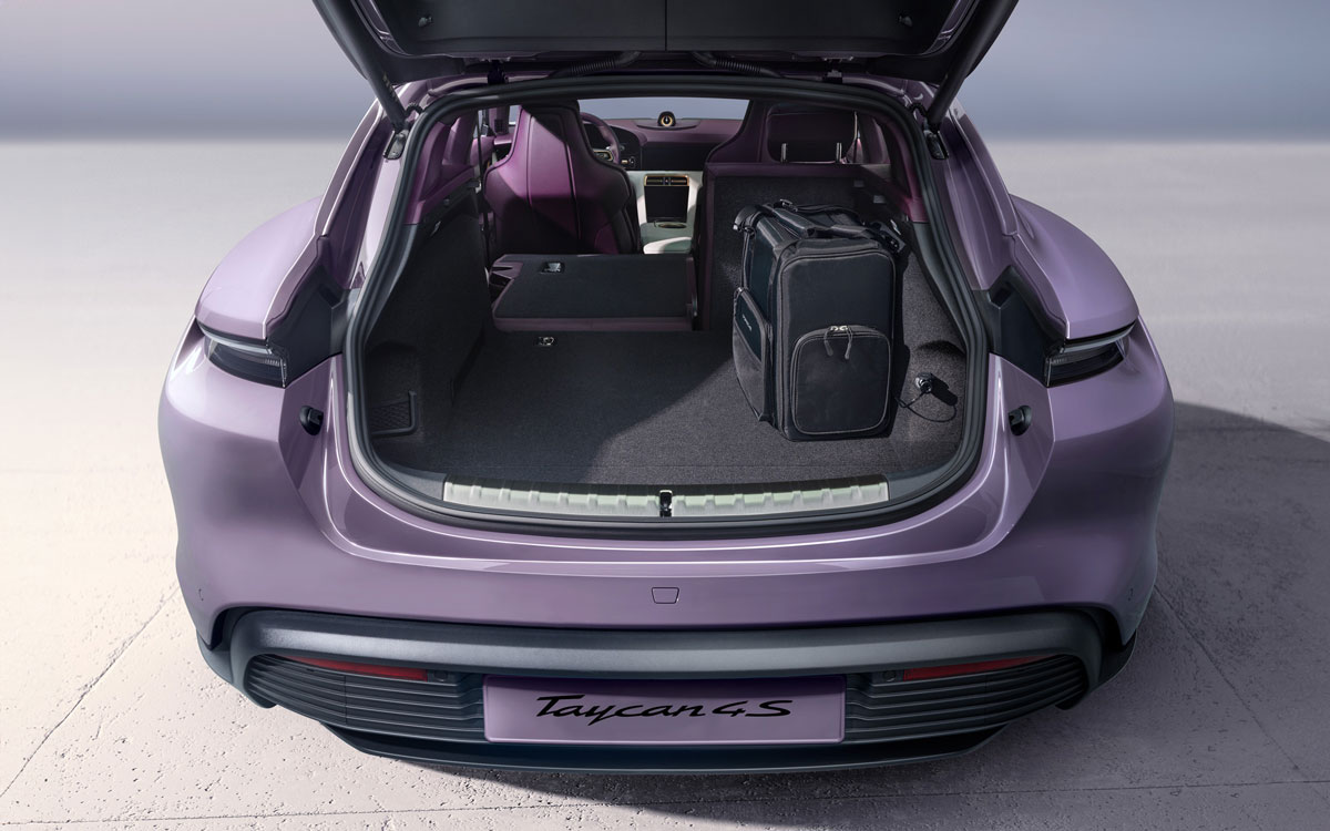Porsche Taycan Sport Turismo – tavaratila